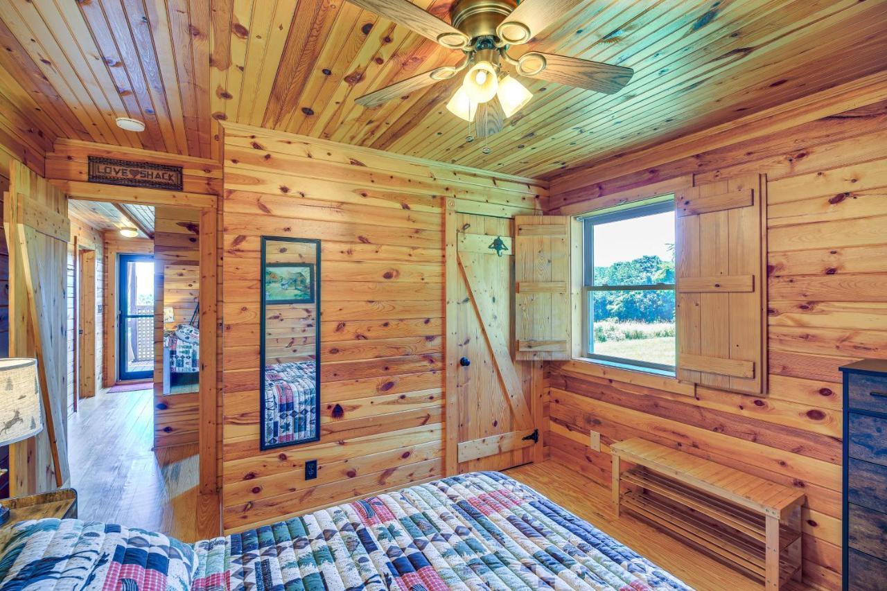 Sparta Blue Ridge Mountain Cabin With Views And Hot Tubヴィラ エクステリア 写真